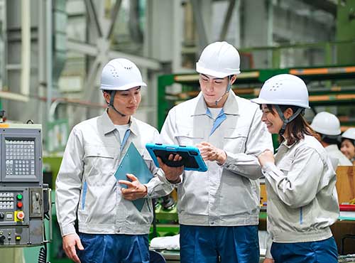 信頼ある重量会社とのタイアップ