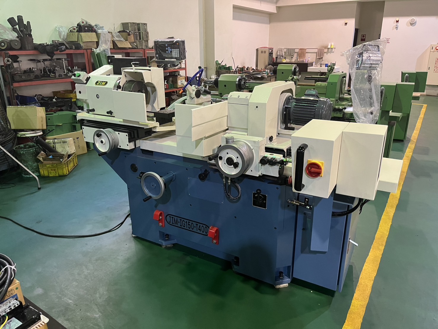 汎用式内面研削盤 JIM-IG150-T400 更新事例｜フランジ内面加工｜愛知県 金属加工会社様